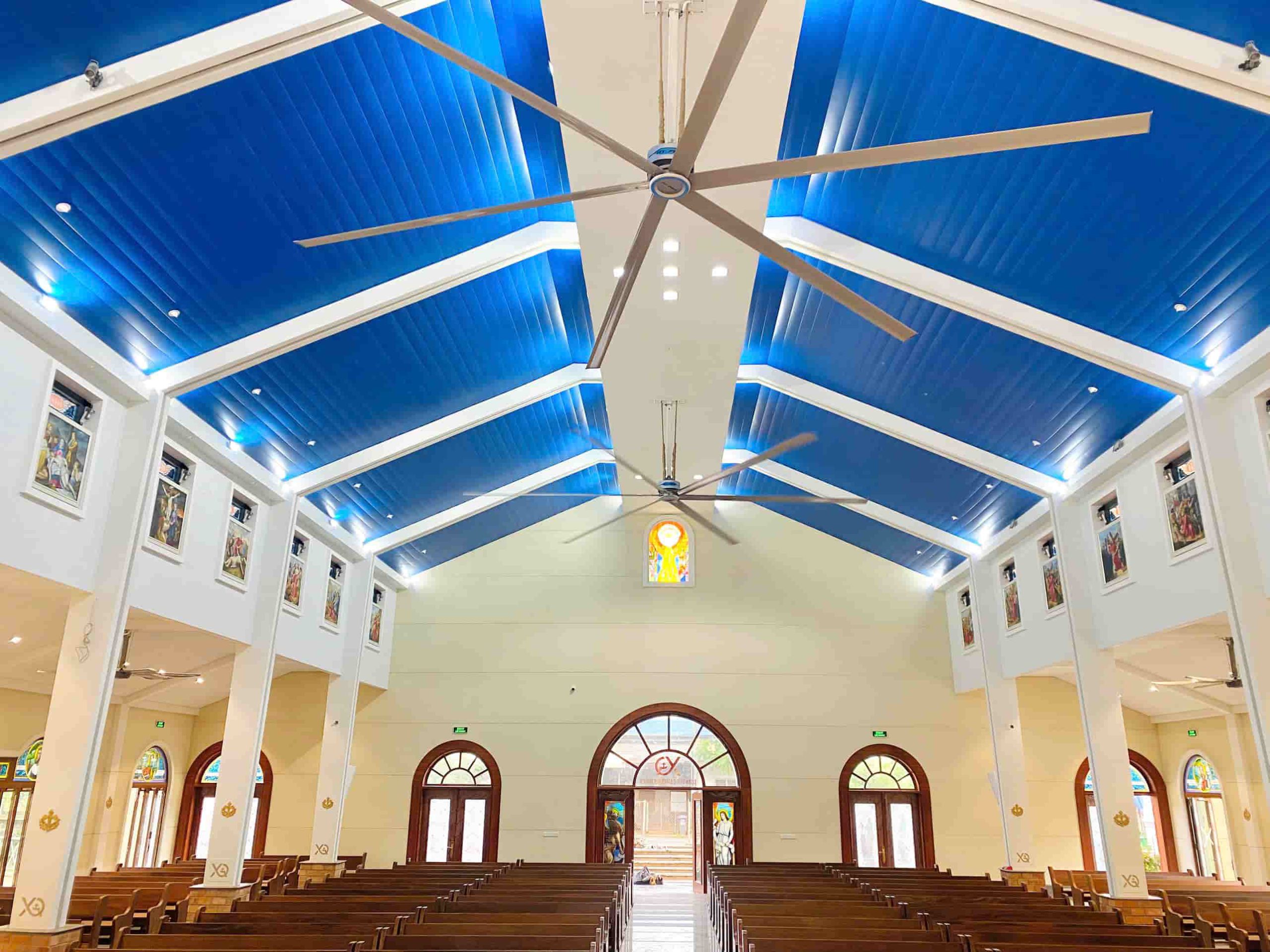 Quạt Trần Mỹ - Nhà phân phối quạt trần công nghiệp cho nhà thờ KaleFans uy tín Việt Nam