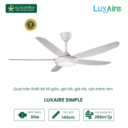 LUXAIRE SIMPLE LED WH
