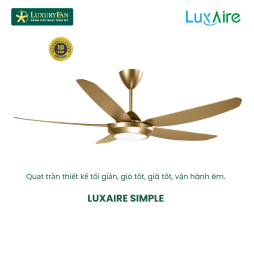 LUXAIRE SIMPLE LED GOLD/WG