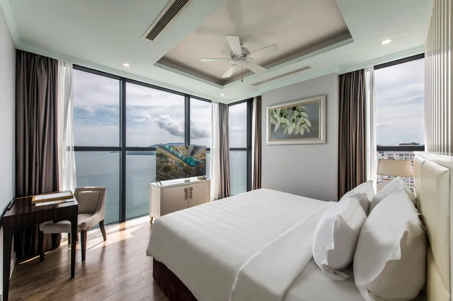 Quạt trần tại Vinpearl Condotel Beachfront Nha Trang