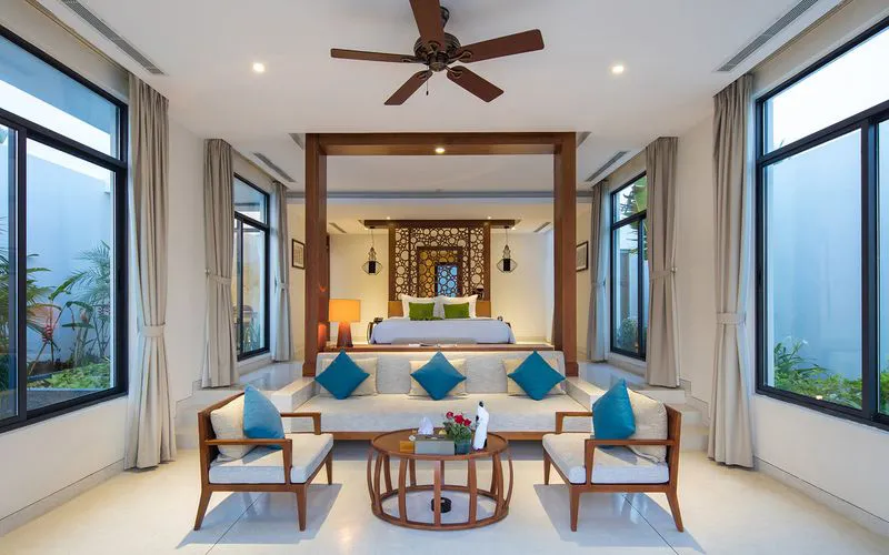 Quạt trần LuxuryFan tại Cam Ranh Riviera Beach Resort & Spa