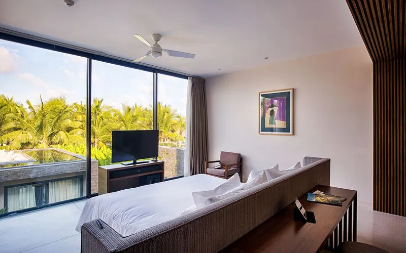 Quạt trần LuxuryFan tại Naman Retreat Đà Nẵng Resort