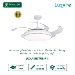 LUXAIRE TULIP II 42'' WH
