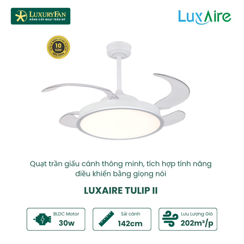 LUXAIRE TULIP II LUXAIRE TULIP II