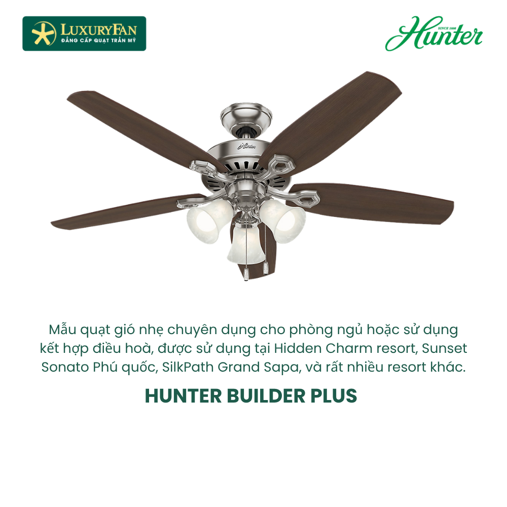 HUNTER BUILDER PLUS HUNTER BUILDER PLUS