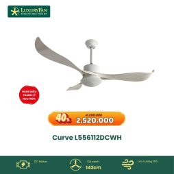 LuxAire Curve L556112DCWH
