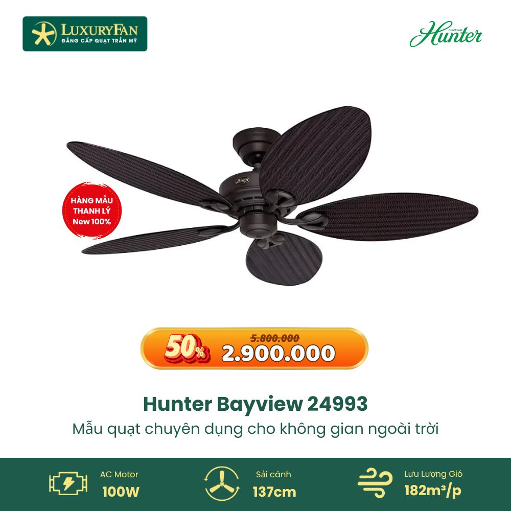 Hunter Bayview 24993
