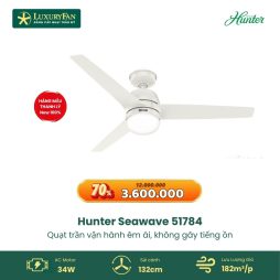 Hunter Seawave 51784 màu trắng