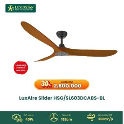LuxAire Slider BS/SL603DCABS-WH