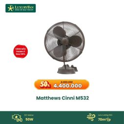 Quạt bàn Matthews Cinni M532