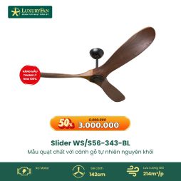 LuxAire Slider WS/S56-343-BL