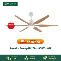 LuxAire Sweep HK/66-JS6001-WH