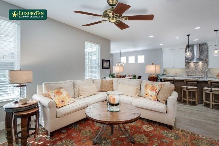 Cánh quạt là bộ phận trực tiếp tạo ra luồng gió, vì vậy nếu cánh bị hư hỏng sẽ ảnh hưởng lớn đến hiệu suất của quạt.