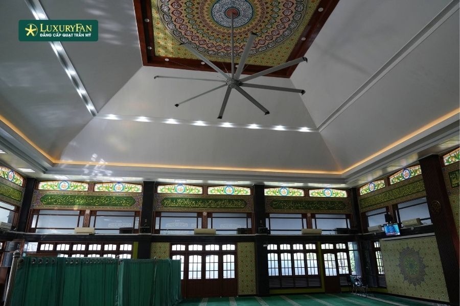 Giải pháp quạt trần công nghiệp dành riêng cho nhà thờ