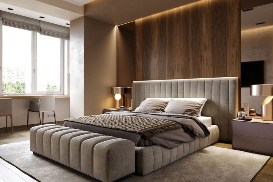 Nhiều người khi kê giường thường quan tâm đến hướng phù hợp với bản mệnh để tạo cảm giác yên tâm và thoải mái hơn trong sinh hoạt