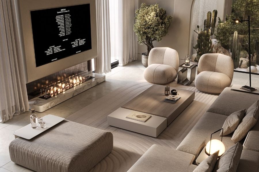 Gia chủ nên tận dụng cửa sổ, rèm mỏng hoặc đèn chiếu sáng phù hợp để tăng độ sáng cho không gian