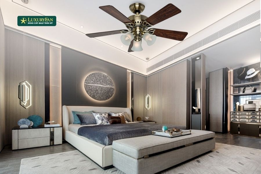 Nội thất phòng ngủ nên được sắp xếp gọn gàng, tối giản và thuận tiện cho sinh hoạt hằng ngày.