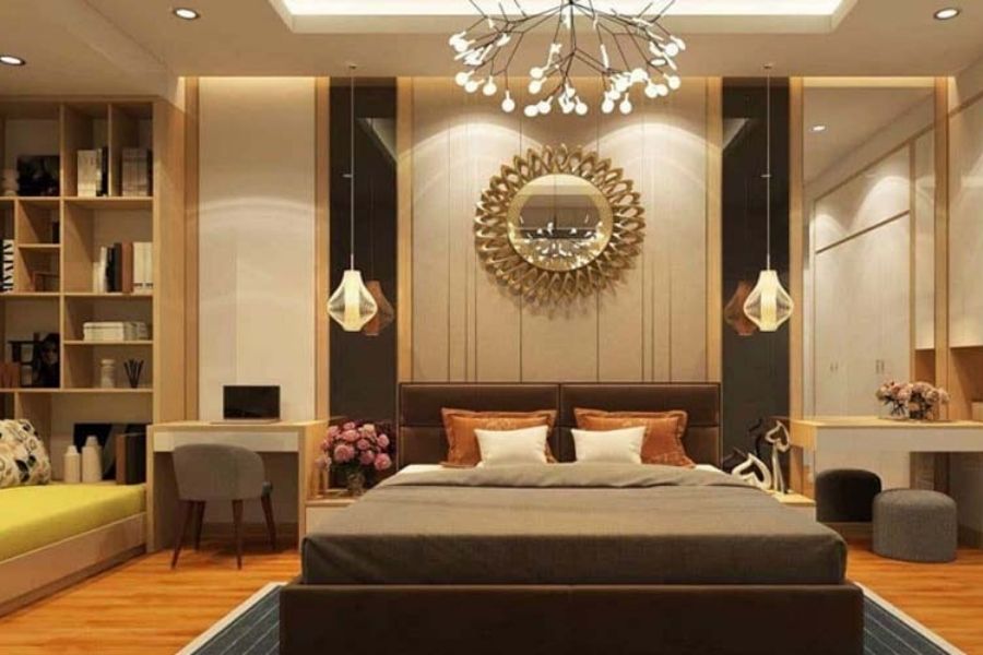 mệnh thổ hợp các màu vàng đất, nâu đất, nâu sẫm
