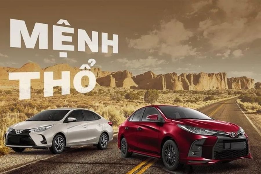 Khi chọn xe, người mệnh Thổ nên ưu tiên các gam màu như vàng, nâu, đỏ, cam hoặc hồng
