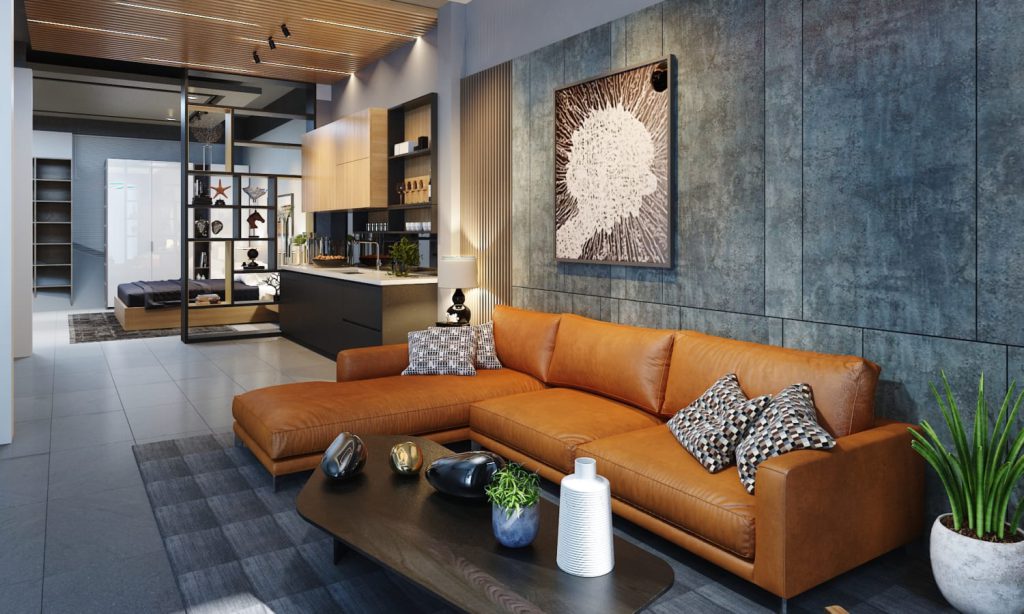 Sofa da thật luôn là món nội thất gắn liền với sự sang trọng, quyền lực và đẳng cấp.