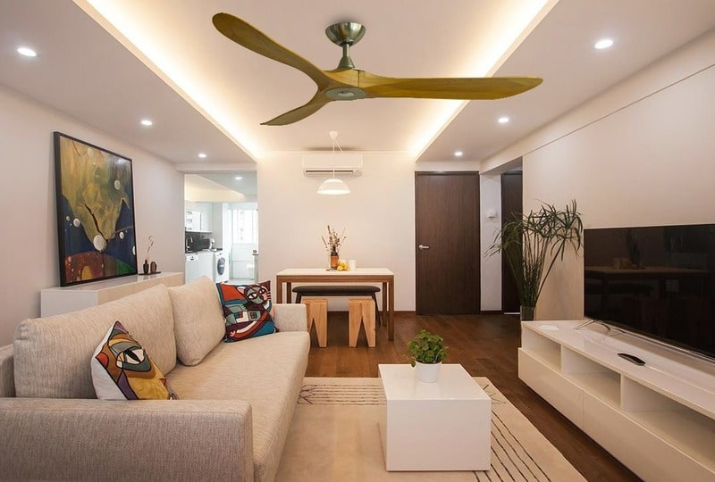Chọn sải cánh quạt trần theo chiều cao trần nhà