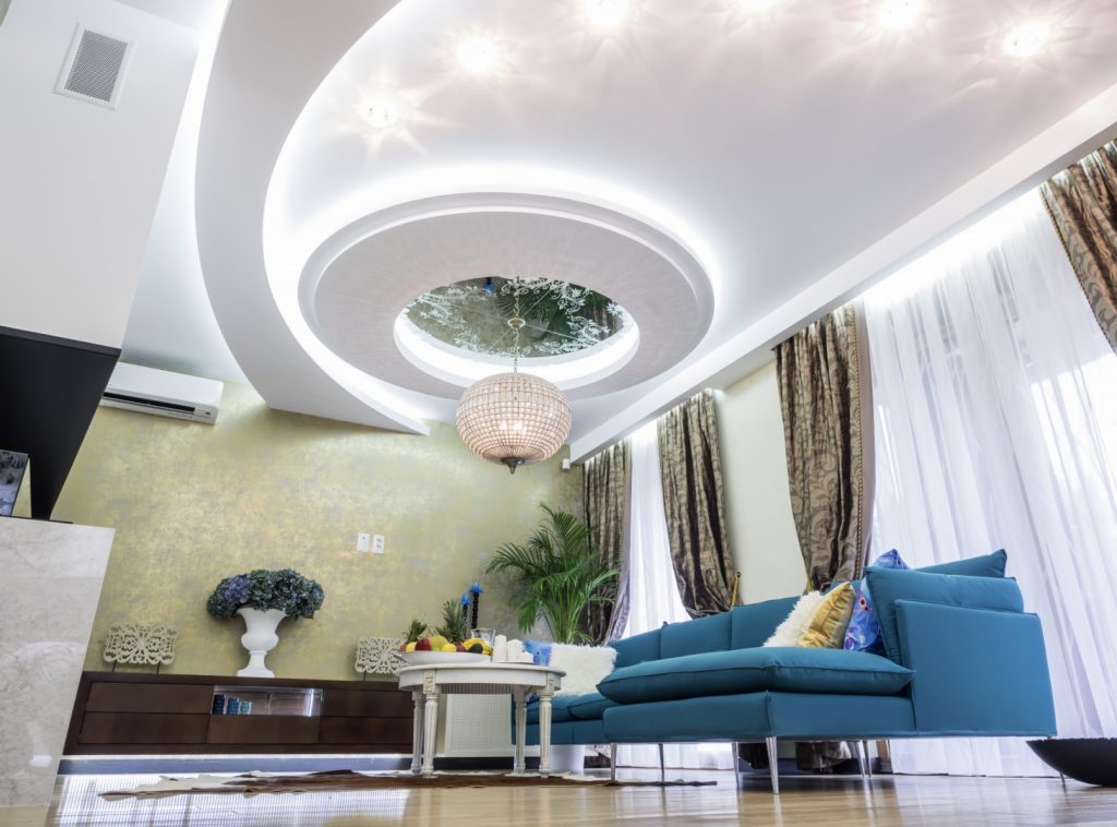Trần thạch cao giật cấp vẫn luôn là lựa chọn hàng đầu trong các công trình nhà ở hiện đại