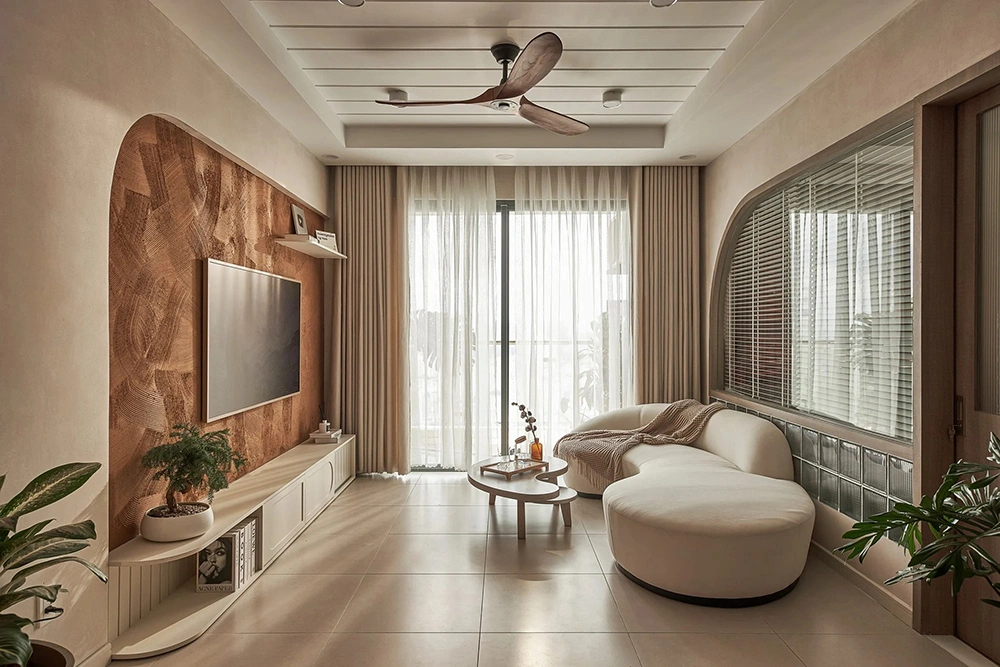 Các thiết kế nội thất với đường nét bo cong đang dần thay thế những kiểu dáng vuông vức truyền thống.