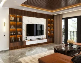 Phong cách thiết kế phòng khách hiện đại đơn giản: Gợi ý đẹp, tinh tế và dễ ứng dụng