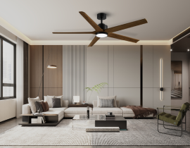 Các loại quạt trang trí trần nhà phổ biến hiện nay