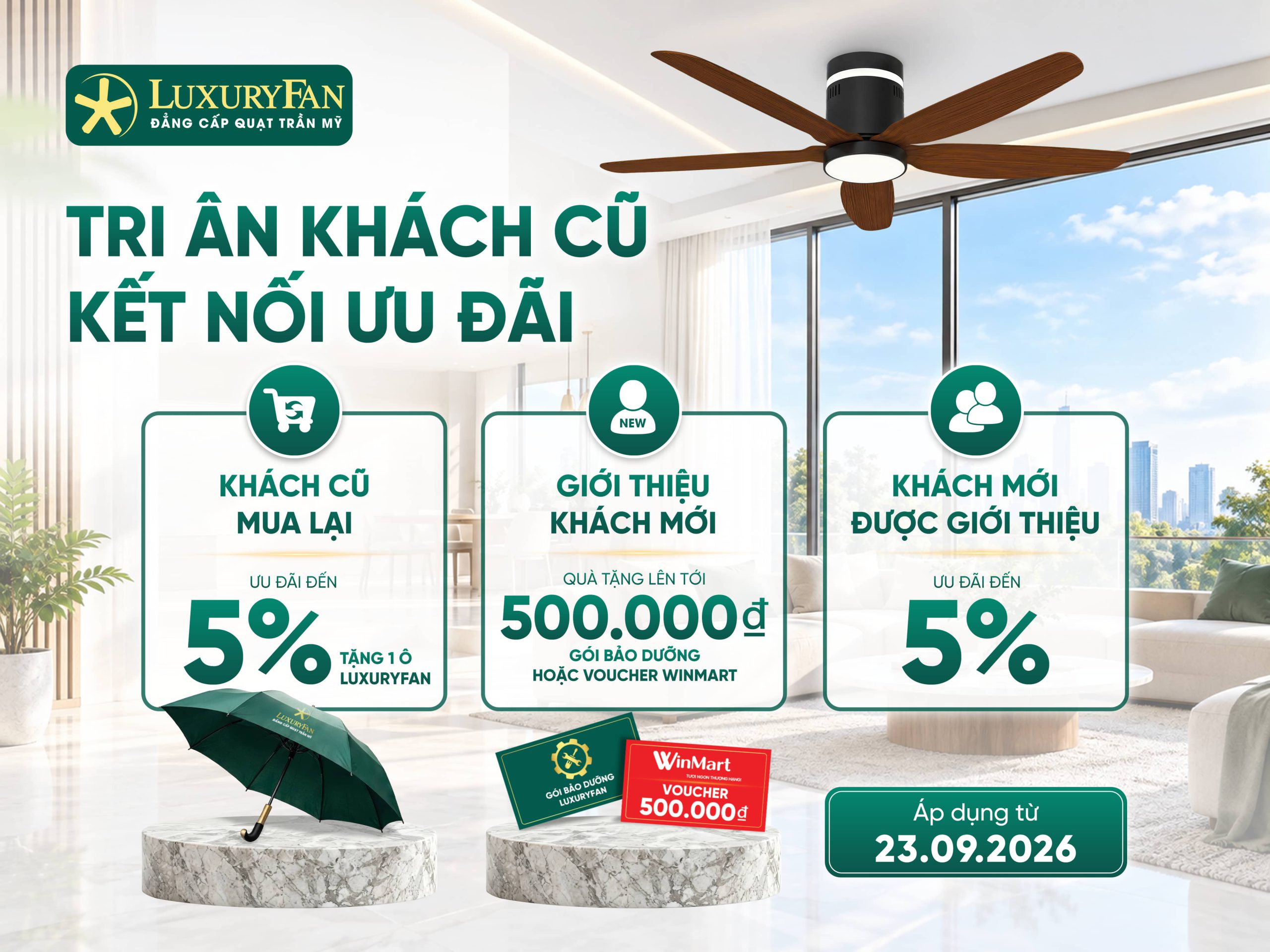 Tri ân khách cũ – Kết nối ưu đãi